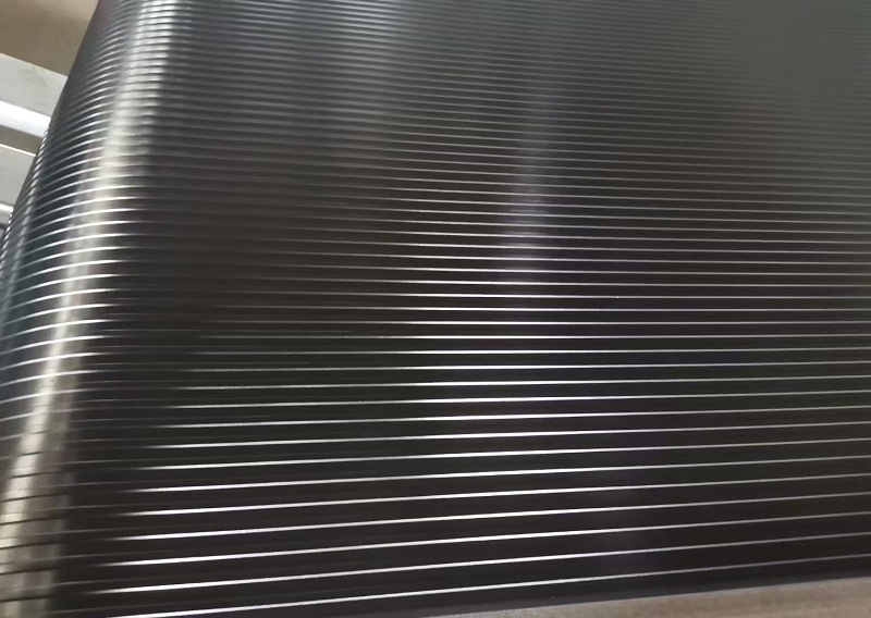 寬條紋橡膠板